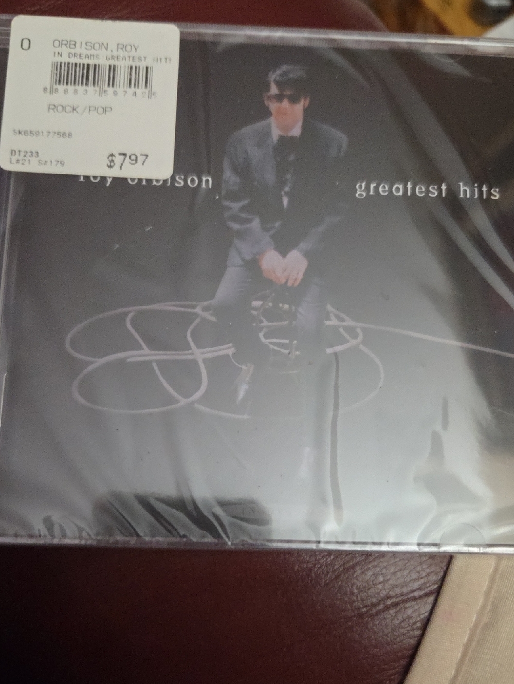 Legacy Roy Orbison Greatest Hits CD with Black Cover Nwot
